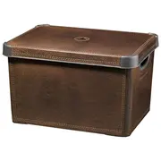 Curver Kaste ar vaku Deco Stockholm L 39 5X29 5X23 5Cm Leather 0804711D12  3253924711584 188164