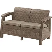 Darza divans divvietigs Corfu Love Seat bess 8711245158747  Dārza mēbeles