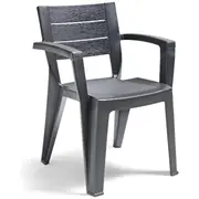 Darza kresls Emma melns 8003723401897  Dārza mēbeles