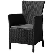 Dārza krēsls Keter Lowa  pelēka 62 cm x 60 89 8711245129532 R03965 mēbeles