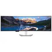 Dell Ultrasharp U4924Dw  Led monitor - 49 silver/black 5K Dual Qhd Ips Curved Displayport Hdmi monitors