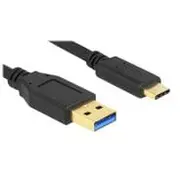 Delock 84004 Usb cable 2 m 3.2 Gen 1 3.1 A C Black 4043619840045  De kabelis