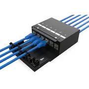 Digitus Consolidation point box  6-Port Keystone modules with intelligent cable manager Dn-93708-6 Dn 93708 6