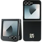 Dkny Dkhczf6Psmcslk Z Flip6 F741 czarny/black lether Matal Stack Logo 13924610 3666339322960  Joinedit68100704 maciņš apvalks mobilajam telefonam