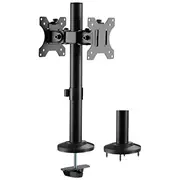 Dual monitor mount 17-32 39  steel Bp0109