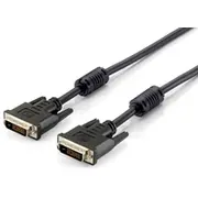 Dvi-Kabel Equip Dvi241 - St/St 3 00M black  118933 kabelis video audio