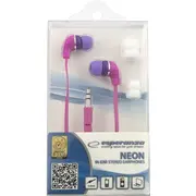 Earphones Audio Stereo  Neon Eh147P Pink