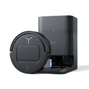 Ecovacs Robotic Vacuum Cleaner  Deebot T80 Omni Wetdry Li-Ion 6400 mAh Dust capacity 0.22 L 18000 Pa Black Dex68 12Ec 230261 robots putekļsūcējs