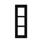Entry Panel 3Mod. Flush Frame/Black/ Ip Verso 9155013B 2N 