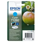 Epson T1292 Apfel Tinte Single Pack Cyan  C13T12924012 kārtridžs
