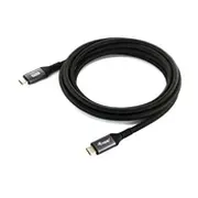 Equip Kabel Usb-C 4.0 - C  St/St 2.00M schwarz 128382 Usb kabelis
