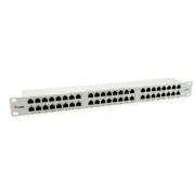 Equip Patchpanel 48X Rj45 Cat6  19 1He grau 326349