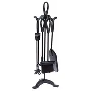 Fireplace Tools Set 5 20B Black 20B-Black 4770364223488  Joinedit61260634 Dārza mēbeles