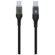 Fixed  Cable Usb-C/Usb-C with display Pd support 2M Usb 2.0 100W Fixdd-Cc2-Bk 8591680164820 Fixdd Cc2 Bk iekārtas lādētājs