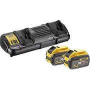 Flexvolt Dewalt Dcb132X2-Qw 2X 9.0 Ah  charger Dcb132X2 Qw