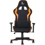 Gembird Gc-Scorpion-04X Gaming chair Scorpion  black and orange fabric armchair with eco-leather accents Gc 04X datorkrēsls spēļukrēsls