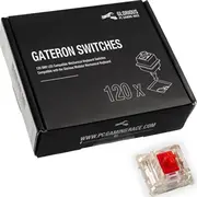 Glorious Pc Gaming Race Gateron Red Switches 120 Stuck  0857372006266 Gat-Red klaviatūra
