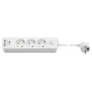 goobay - Steckdosenleiste Wechselstrom 230 V 3680 Watt Eingabe  Eingang... 41264 Rb41264