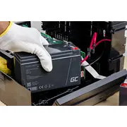 Green Cell Agm Vrla 12V 15Ah maintenance-free battery for the alarm system  cash register toys Agm53 Agm531 Ups aksesuāri