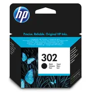 Hp 302 ink cartridge black  F6U66AeUus 0888793803042 toneris