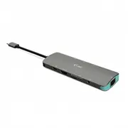 i-tec Metal Usb-C Nano Docking Station 4K Hdmi Lan  Power Delivery C31Nanodocklanpd aksesuārs portatīvajiem datoriem