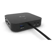 I-Tec Usb-C Dual Display Mst Docking Station 2X Dp 1X Glan 3X Usb 3.1 2.0 Usb-C-Data Audio/Mic Jack 100W Pd  8595611703683 C31Dualdpdockpd