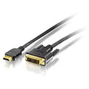 Kabel Equip Hdmi na Dvi black 119329  kabelis video audio