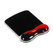 Kensington Duo Gel Mouse Pad Wrist Rest - Red  636638006246 62402 peles paliknis