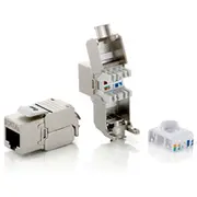 Keystone Jack Equip geschirmt Cat.6A Rj45 Anschluss 8Er Set  767221 adapteris