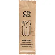 Koka galda piederumu komplekts Go Green/ 0 01Kg 4743115010491 