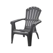 Krēsls plastmasas Dolomati antracīts  8009271667990 Dārza mēbeles
