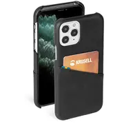 Krusell Sunne Cardcover Apple iPhone 12 Pro Max vintage black 62177 7394090621775  Joinedit26075603 maciņš apvalks mobilajam telefonam
