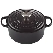 Le Creuset Bräter Signature rund  26Cm black 0024147260905 21177260000430 02726090 Pannas un katli