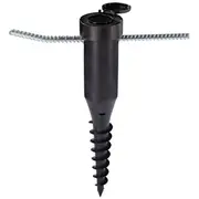 Leifheit Tapa centrejosa ieskruvejama rotejosam zavetajam 1085607  4006501856074 Wkrecana podstawa ogrodowa 85607