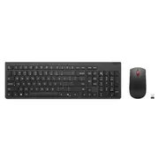 Lenovo Essential  Keyboard and Mouse Combo Wireless Russian/Cyrillic Black 2.4 Ghz 195892116721 4X31R64481 klaviatūra