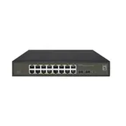 Levelone Switch 16X Ge Ges-2118  2Xgsfp 19 Hilbert Ges 2118 komutators