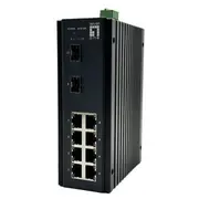 Levelone Switch  10X Ge Igu-1071 8X 1Gbe 2X 2.5Gbe Sfp sw Igu 1071 komutators