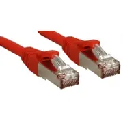 Lindy Patchkabel Cat6 Sstp / S/Ftp Pimf rot 10M  45627 tīkla kabelis