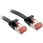 Lindy Patchkabel Cat6 U/Ftp Flachband schwarz 10M  47575 tīkla kabelis