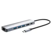 Manhattan 6-In-1 4K Usb-C Dockingstation 1Xhdmi 3Xusb 5 Gb/S  153959 dock stacijas Hdd adapteri
