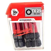 Milwaukee Koncowka T25 x 50Mm/10Szt. Shockwave 4932430882 4002395385447  Joinedit76534052