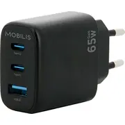 Mobilis 001364 mobile device charger Universal Black Ac Auto  iekārtas lādētājs