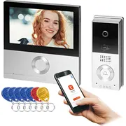 Orno Talos  zestaw wideodomofonowy 4-Zylowy 7AposApos Wi-Fi ekran dotykowy Full Hd Rfid 13330109 5908254840494 Joinedit62395916