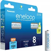 Panasonic  Eneloop Bk-3Mcde/8Be Aa 2000 mAh 8 pcs Bk 3Mcde/8Be 214418 5410853064213 Bk-3Mcde/8Hh Baterija