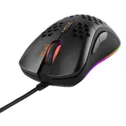 Pelė Deltaco Gaming su laidu  6400 Dpi Rgb Usb juoda / Gam-108 Gam 108 Datora pele