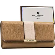 Peterson Duzy  poziomy portfel damski ze skory - Nosize Dh Ptn 006-Dn Rov 5903051209772 Joinedit62694860