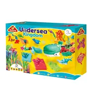 Plasticine Set Undersea Kingdom 5 Colors 6930197600056  Cn0005 15172284 bērnu rotaļlieta