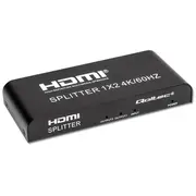 Qoltec 51797 Active Hdmi Splitter 2 x 4K 2K  6Gb/S 60Hz 5901878517971 adapteris