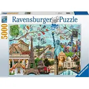 Ravensburger Puzzle 5000 elementow Duze miasto 17118 4005556171187  Joinedit63509253 puzle puzzle