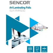 Sencor Sla Fa4M200 Laminesanas pleve A4 200Mic 25Lpp  8590669297726 laminators